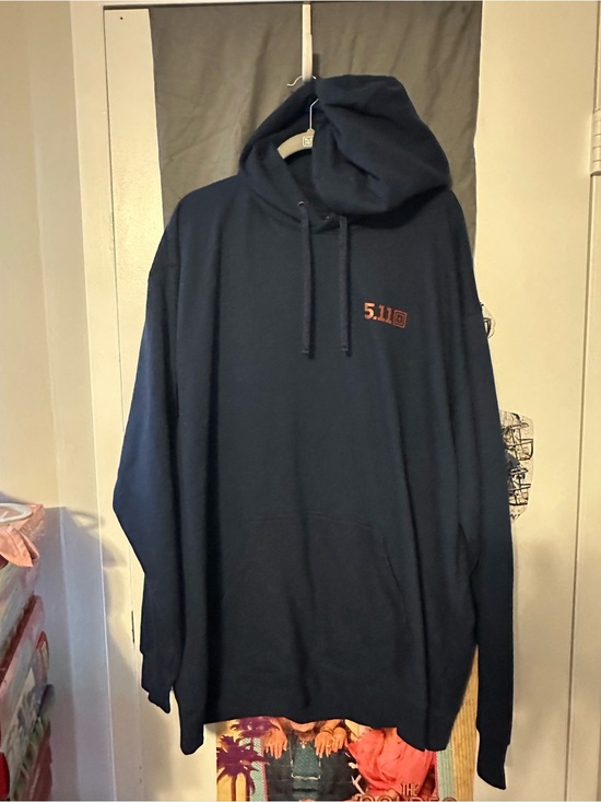 5.11 Tactical Other - 5.11 Navy Blue Hoodie Sweatshirt